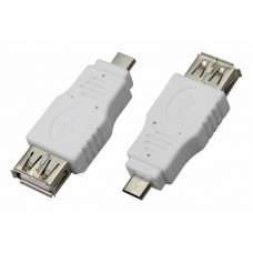 Переходник гнездо USB-A (Female)-штекер microUSB (Male) REXANT