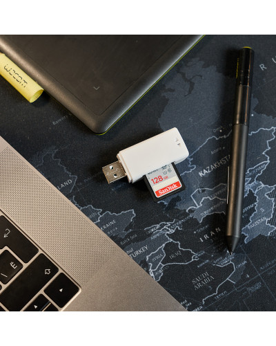 Картридер REXANT USB для TF/SD/MS/M2