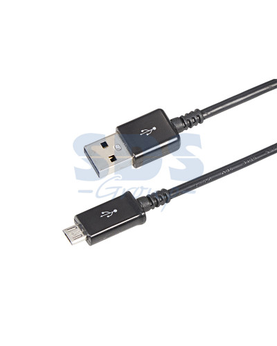 USB кабель micro USB, длинный штекер, 1м, черный REXANT