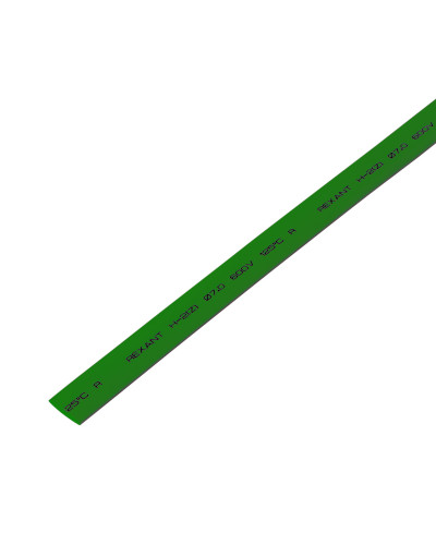 Трубка термоусаживаемая ТУТ нг 8,0/4,0мм, зеленая, упаковка 50 шт. по 1м REXANT
