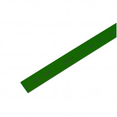 Трубка термоусаживаемая ТУТ нг 10,0/5,0мм, зеленая, упаковка 50 шт. по 1м REXANT