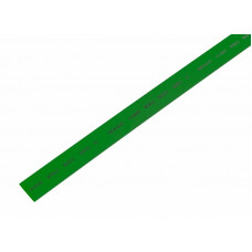 Трубка термоусаживаемая ТУТ нг 12,0/6,0мм, зеленая, упаковка 50 шт. по 1м REXANT