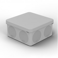 Коробка распаячная для прямого монтажа ОУ, HF, 100х100х50мм, IP67 (мембранные вводы) REXANT