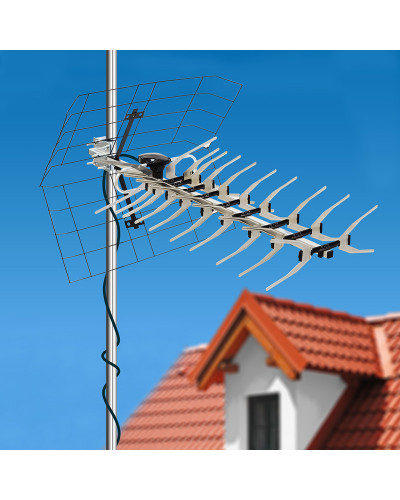 ТB антенна наружная для цифрового телевидения DVB-T2, RX-412 REXANT