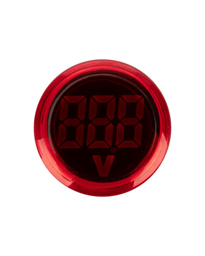 Индикатор значения напряжения красный VD22 70-500 В