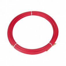 Протяжка кабельная (мини УЗК в бухте), стеклопруток, d=3,5мм, 100м, красная REXANT