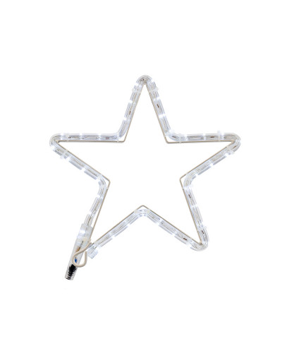 Фигура световая Звездочка LED цвет белый, размер 30x28 см NEON-NIGHT