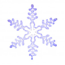 Фигура световая Снежинка резная цвет белый, размер 45x38 см NEON-NIGHT