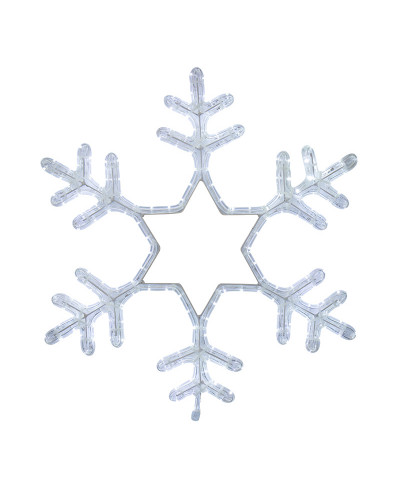 Фигура световая Снежинка цвет белый, размер 55x55см NEON-NIGHT