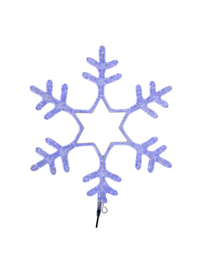 Фигура Снежинка LED Светодиодная, без контр. размер 55x55см, СИНЯЯ NEON-NIGHT