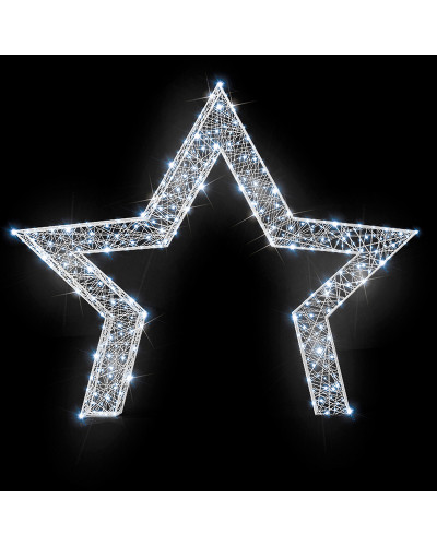 Декоративная арка Алмазная звезда 400 см