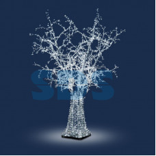 Декоративная 3D фигура Дерево 540х530 см белое