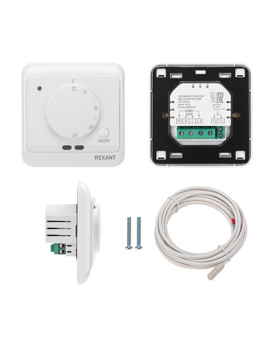 Терморегулятор механический с датчиком температуры пола и воздуха R72XT REXANT