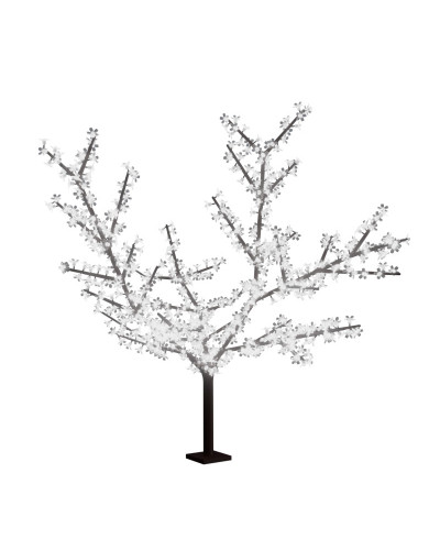 Светодиодное дерево Сакура, высота 1,5м, диаметр кроны 1,8м, белые светодиоды, IP 65, понижающий трансформатор в комплекте NEON-NIGHT