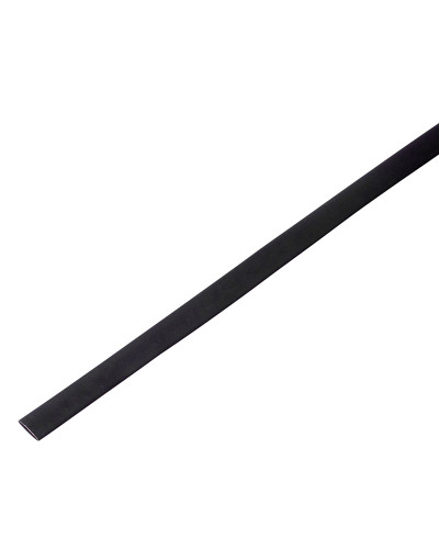Трубка термоусаживаемая ТУТ 8,0/4,0мм, черная, упаковка 50 шт. по 1м, PROconnect