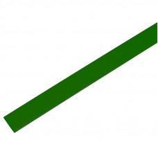 Трубка термоусаживаемая ТУТ 16,0/8,0мм, зеленая, упаковка 50 шт. по 1м, PROconnect