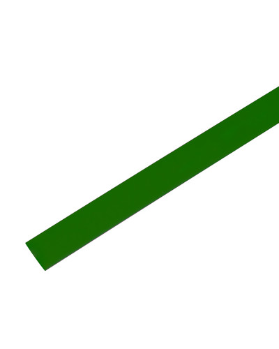Трубка термоусаживаемая ТУТ 25,0/12,5мм, зеленая, упаковка 10 шт. по 1м, PROconnect