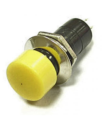 Кнопочный переключатель RUICHI PBS-16C, ON-OFF, желтый