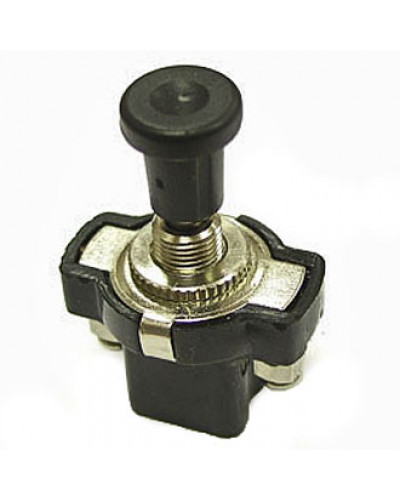Кнопочный переключатель RUICHI ASW-05 L20, OFF-ON, чёрный