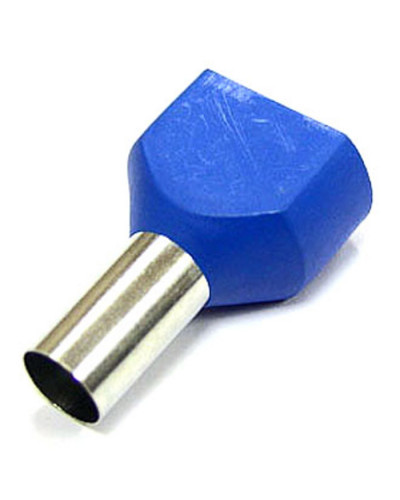 Наконечник штыревой втулочный изолированный RUICHI DTE16014, 5.8x14 мм, 2х16.0 мм?, синий