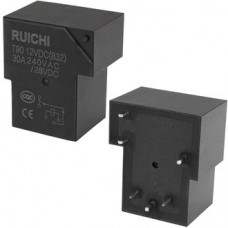 Электромагнитное реле RUICHI T90 12VDC (832) 30A, монтаж DIP