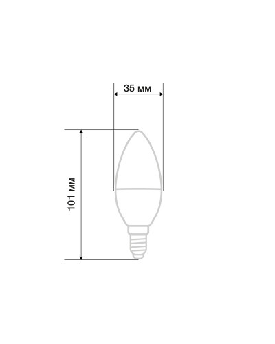 Лампа светодиодная Свеча (CN) 7,5Вт E27 713Лм 6500K холодный свет REXANT