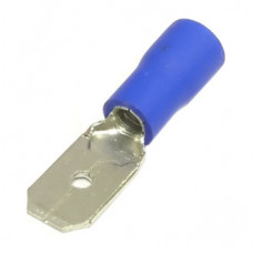 Клемма ножевая изолированная F-типа (гнездо) RUICHI MDD 2-250 мм, синяя