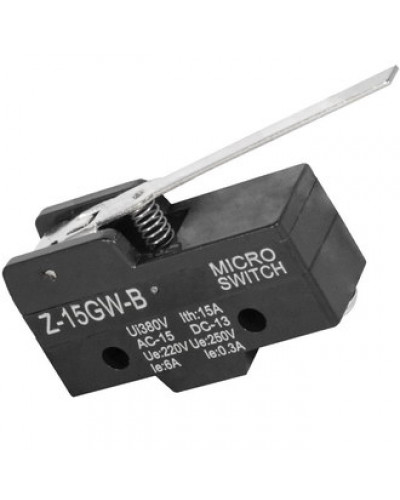 Микропереключатель с удлиненным рычагом RUICHI Z-15GW-B, ON-(ON) 3P, 15 A, 250 В