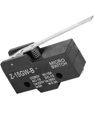 Микропереключатель с удлиненным рычагом RUICHI Z-15GW-B, ON-(ON) 3P, 15 A, 250 В