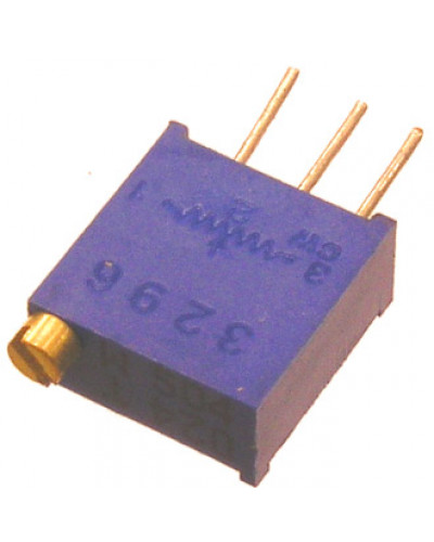 Подстроечный резистор RUICHI 3296W 20K, 25 оборотов