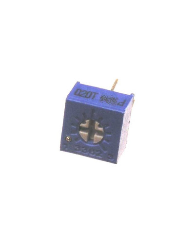 Подстроечный резистор RUICHI 3362P 100R, угол поворота 240