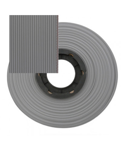 Кабель ленточный 26-проводный RUICHI, шаг 1,00 мм, сечение 28 AWG, жила CU, изоляция PVC, цвет серый