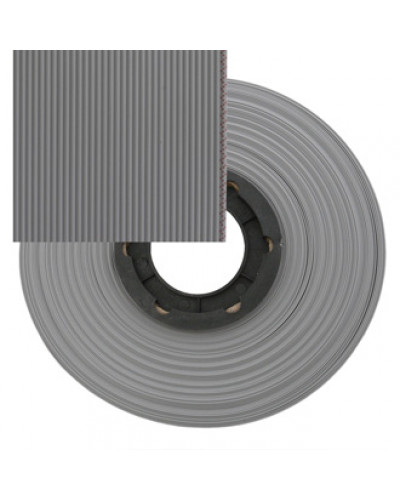Кабель ленточный 34-проводный RUICHI шаг 1.27 мм сечение жила CU изоляция PVC цвет серый