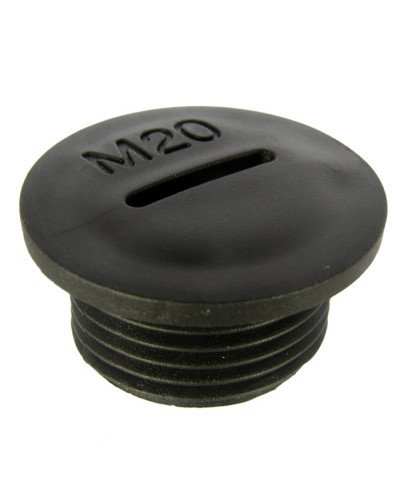 Заглушка для кабельного ввода RUICHI MG-20, пластиковая, черная