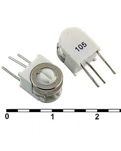 Подстроечный резистор RUICHI 3329X 500R (СП3-19Б), угол поворота 260