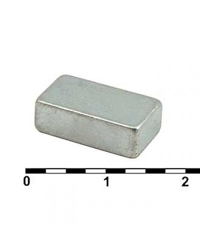 Магнит самарий-кобальтовый RUICHI, 15x8x5 мм, класс N35, прямоугольный