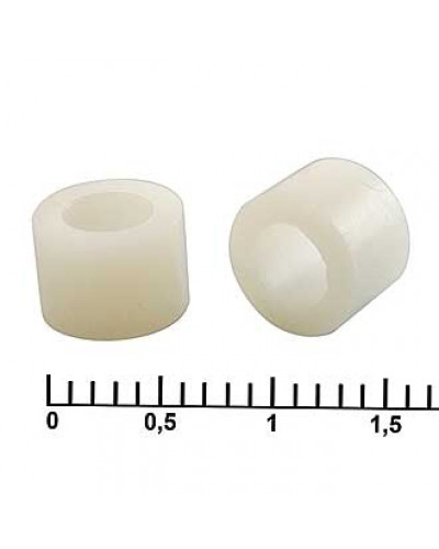 Втулка пластиковая RUICHI, внешний диаметр 7 мм, внутренний диаметр 4 мм, длина 5 мм