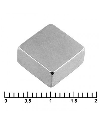 Магнит RUICHI B 10x10x5 мм, класс N35, квадратный