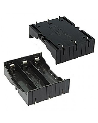 Батарейный отсек RUICHI Battery Holder for Li-ion 3X18650, открытый