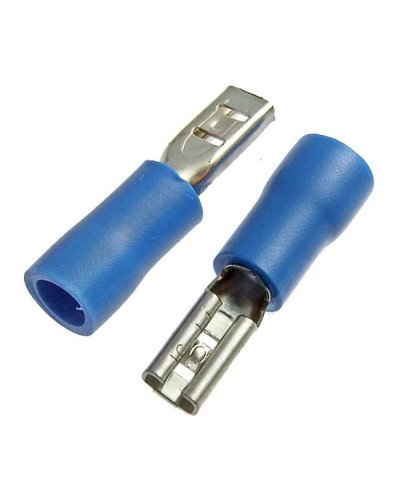 Клемма ножевая изолированная F-типа (гнездо) RUICHI FDD 2-110 мм, синяя
