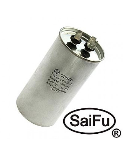 Пусковой конденсатор SAIFU CBB65, 150 мкФ, 450 В