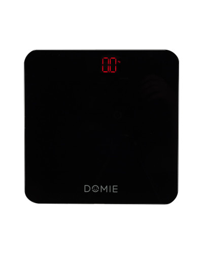 Весы электронные DOMIE с функцией Bluetooth подключения, до 180 кг, с цифровым дисплеем
