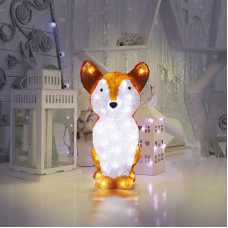 Акриловая светодиодная фигура Лисенок 28х15х26 см, батарейки 2хAA (не входят в комплект), 30 светодиодов NEON-NIGHT