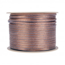 Кабель акустический 2х1,00мм², прозрачный BLUELINE, 100м PROconnect