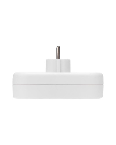 Двойник электрический линейный 16А с/з + 2 USB-порта, 2,4 А, белый REXANT