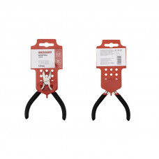 Бокорезы мини 120мм никелированные, авторазжим, обливные рукоятки REXANT