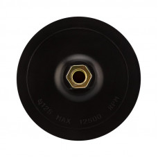 Насадка для дрели и УШМ с липучкой и адаптером, 125мм, 5мм, мягкая KRANZ