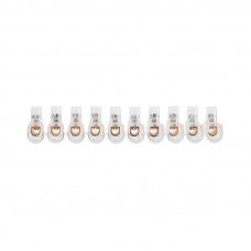 Концевой зажим винтовой изолированный КЗВИ 1,5 мм² (10х1) (10 шт./уп.) REXANT