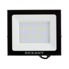 Прожектор светодиодный СДО 100Вт 8000Лм 6500К холодный свет, черный корпус REXANT
