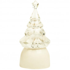 Фигура светодиодная на подставке Ёлочка Кристалл, RGB